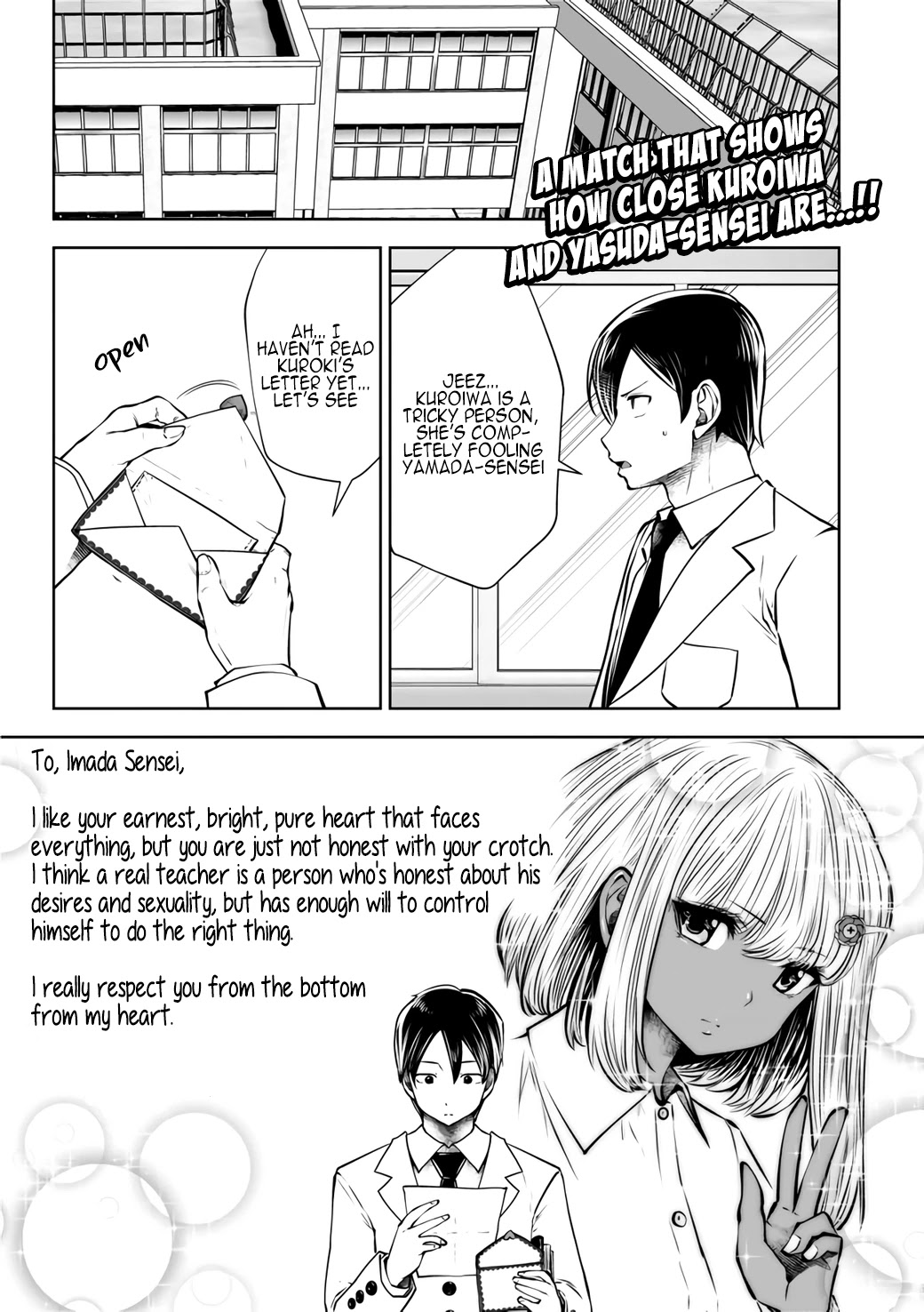 Burakku Gakkou ni Tsutomete Shimatta Sensei Chapter 19.1 - Page 1