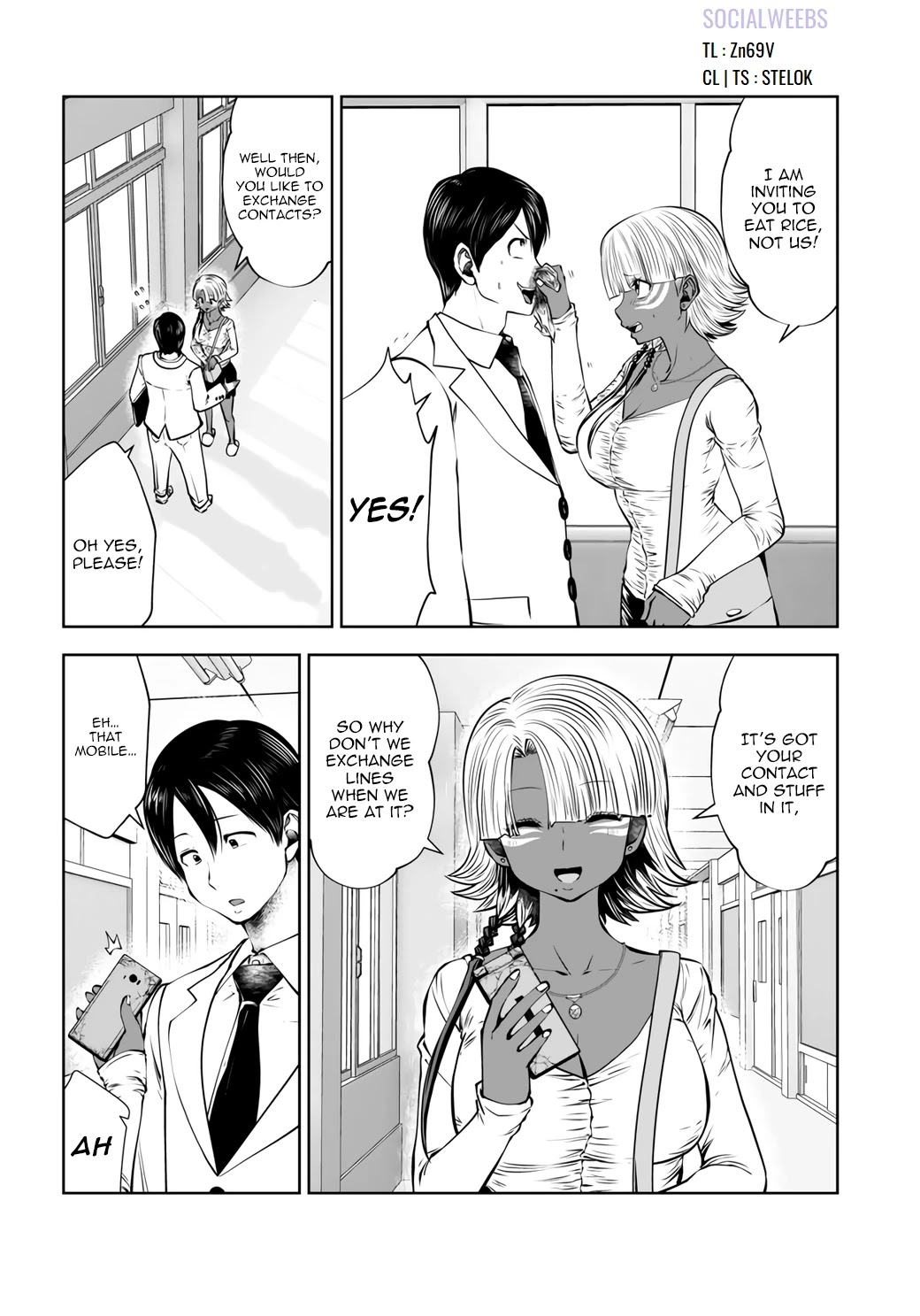 Burakku Gakkou ni Tsutomete Shimatta Sensei Chapter 19.1 - Page 13