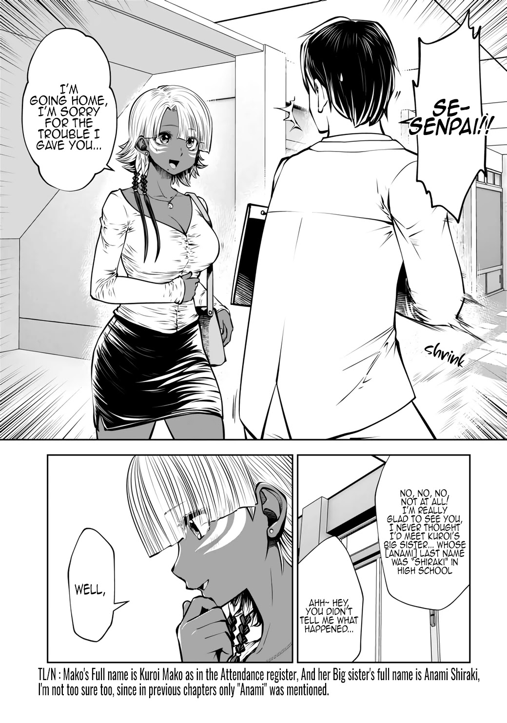 Burakku Gakkou ni Tsutomete Shimatta Sensei Chapter 19.1 - Page 4