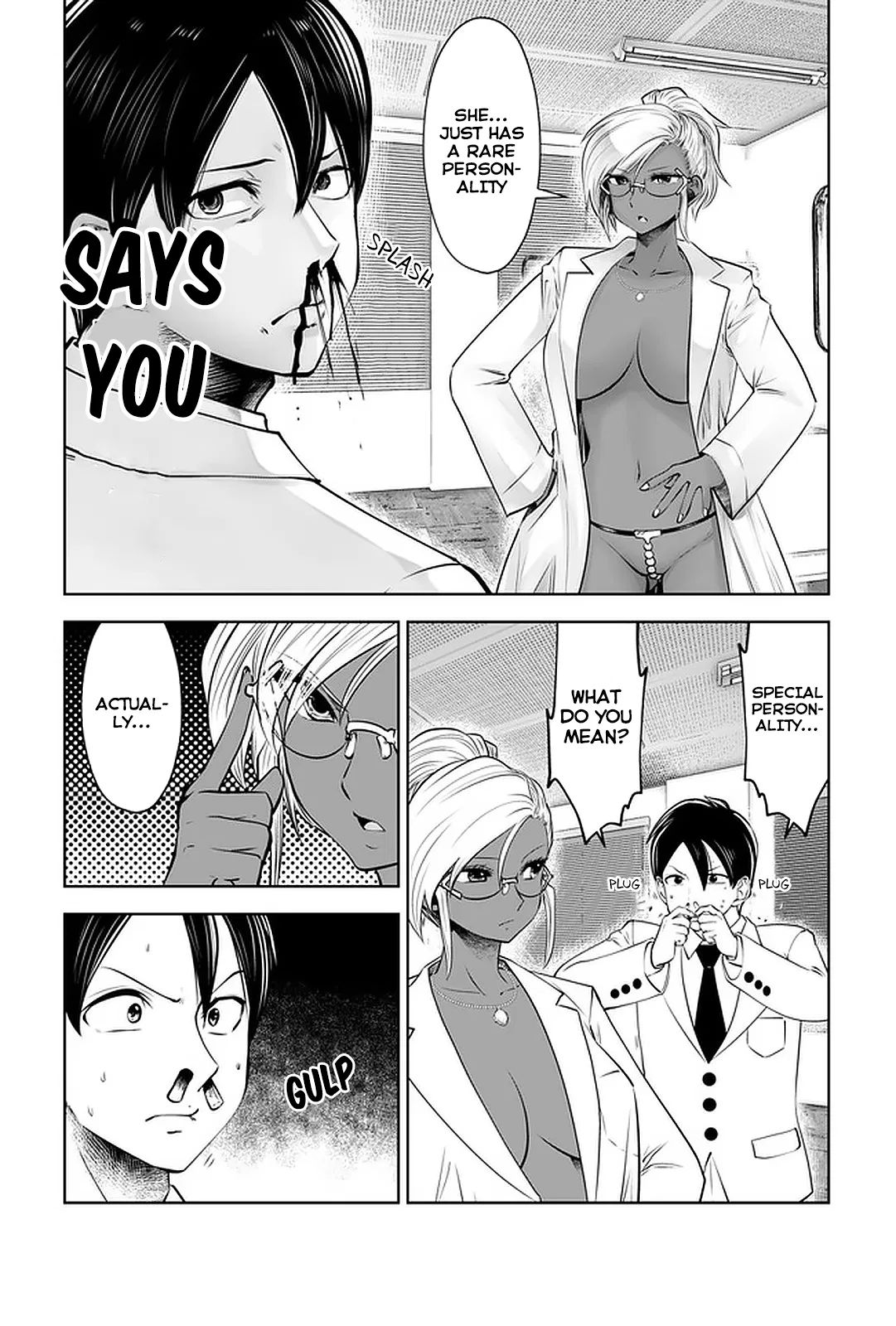 Burakku Gakkou ni Tsutomete Shimatta Sensei Chapter 21.1 - Page 14