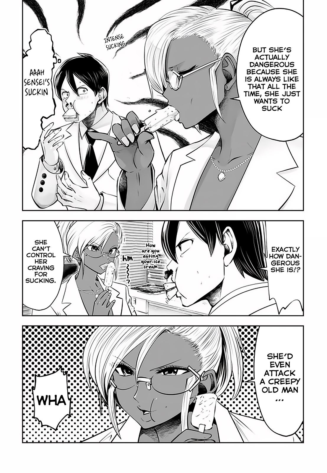 Burakku Gakkou ni Tsutomete Shimatta Sensei Chapter 21.1 - Page 21