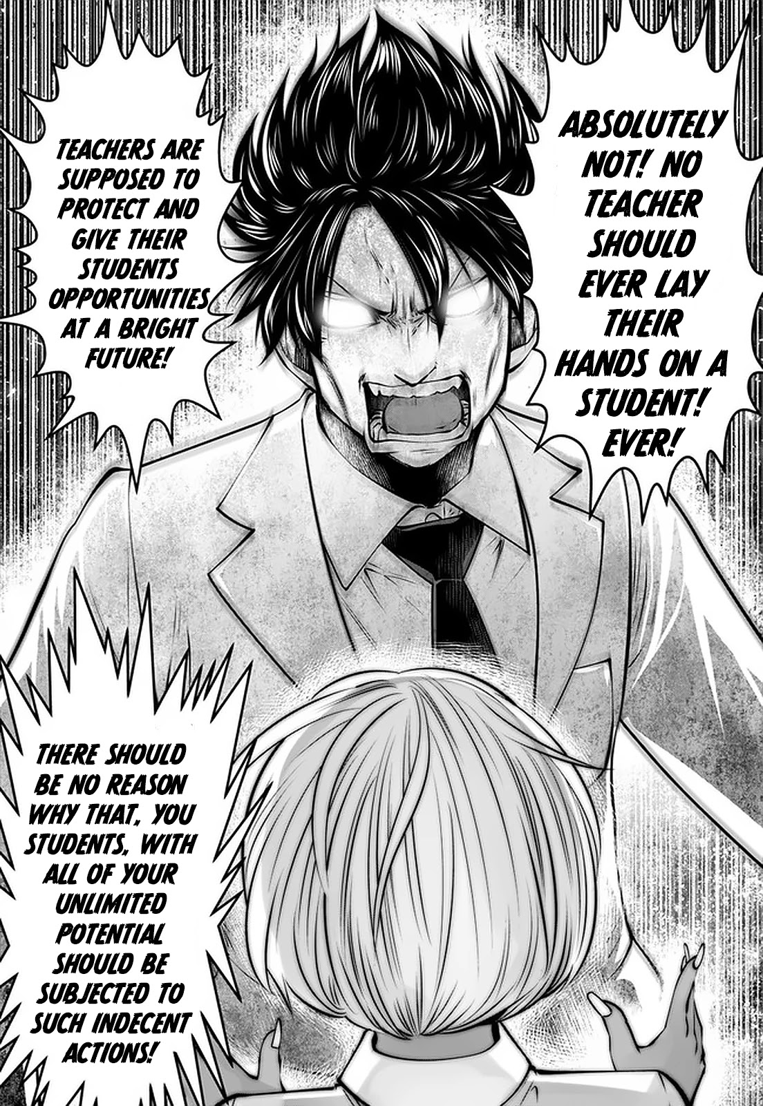 Burakku Gakkou ni Tsutomete Shimatta Sensei Chapter 23 - Page 15