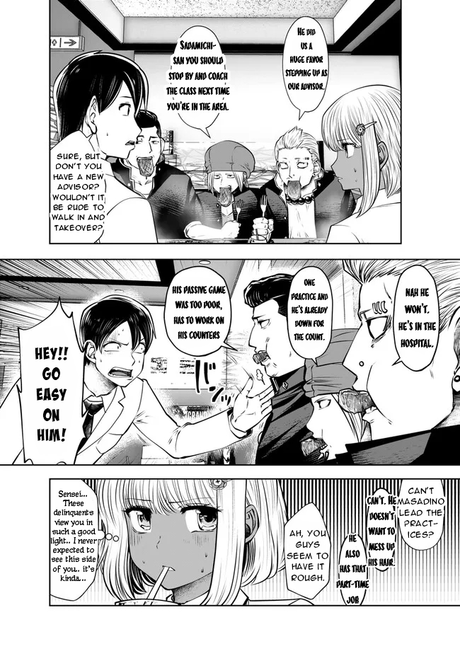 Burakku Gakkou ni Tsutomete Shimatta Sensei Chapter 25 - Page 15