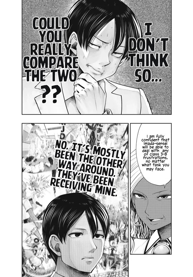 Burakku Gakkou ni Tsutomete Shimatta Sensei Chapter 28 - Page 14