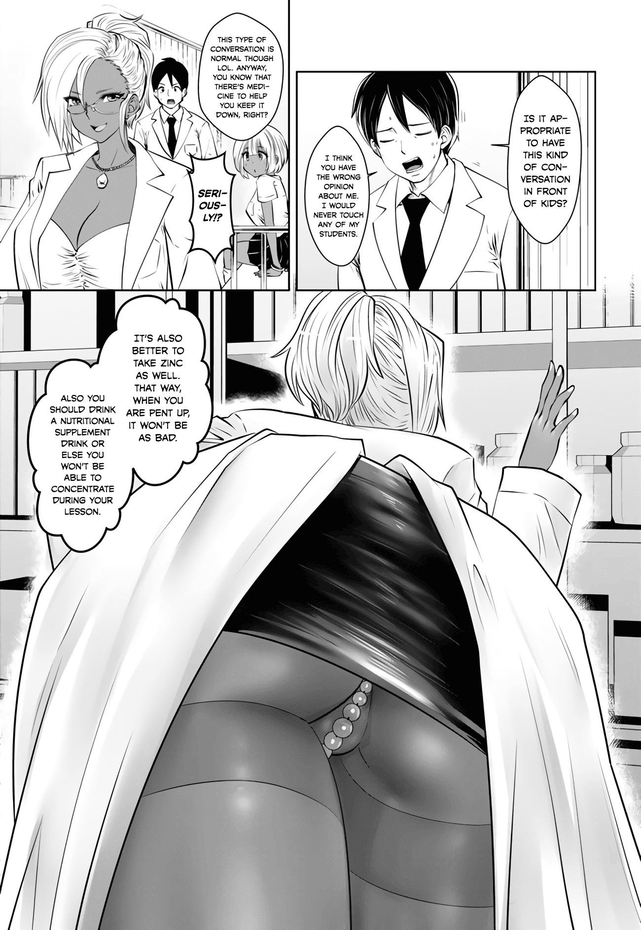 Burakku Gakkou ni Tsutomete Shimatta Sensei Chapter 4 - Page 17