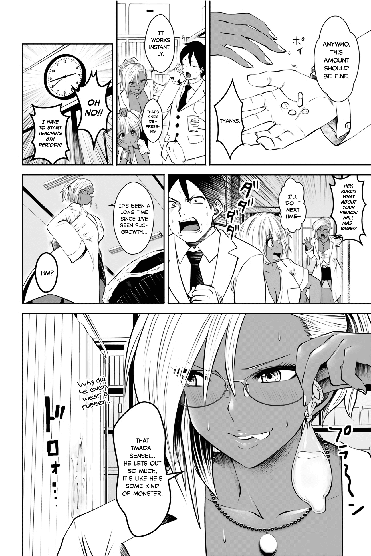 Burakku Gakkou ni Tsutomete Shimatta Sensei Chapter 4 - Page 19