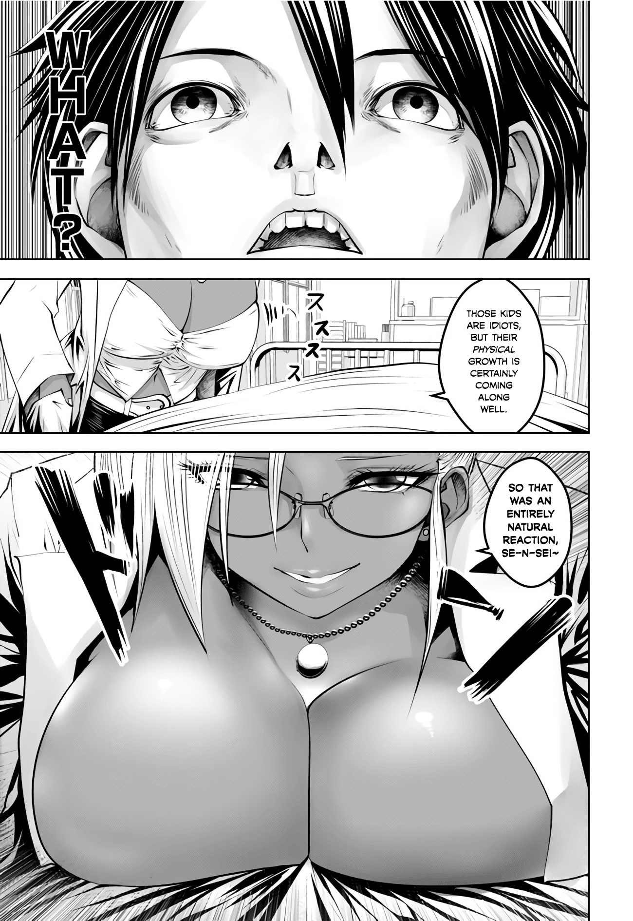 Burakku Gakkou ni Tsutomete Shimatta Sensei Chapter 4 - Page 3