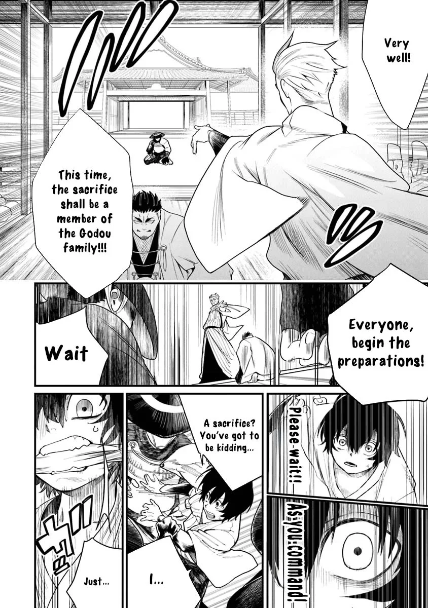 Bushinden: I was Offered as a Sacrifice, but was Picked up by a God and Became a Master of Martial Arts Chapter 2 - Page 12