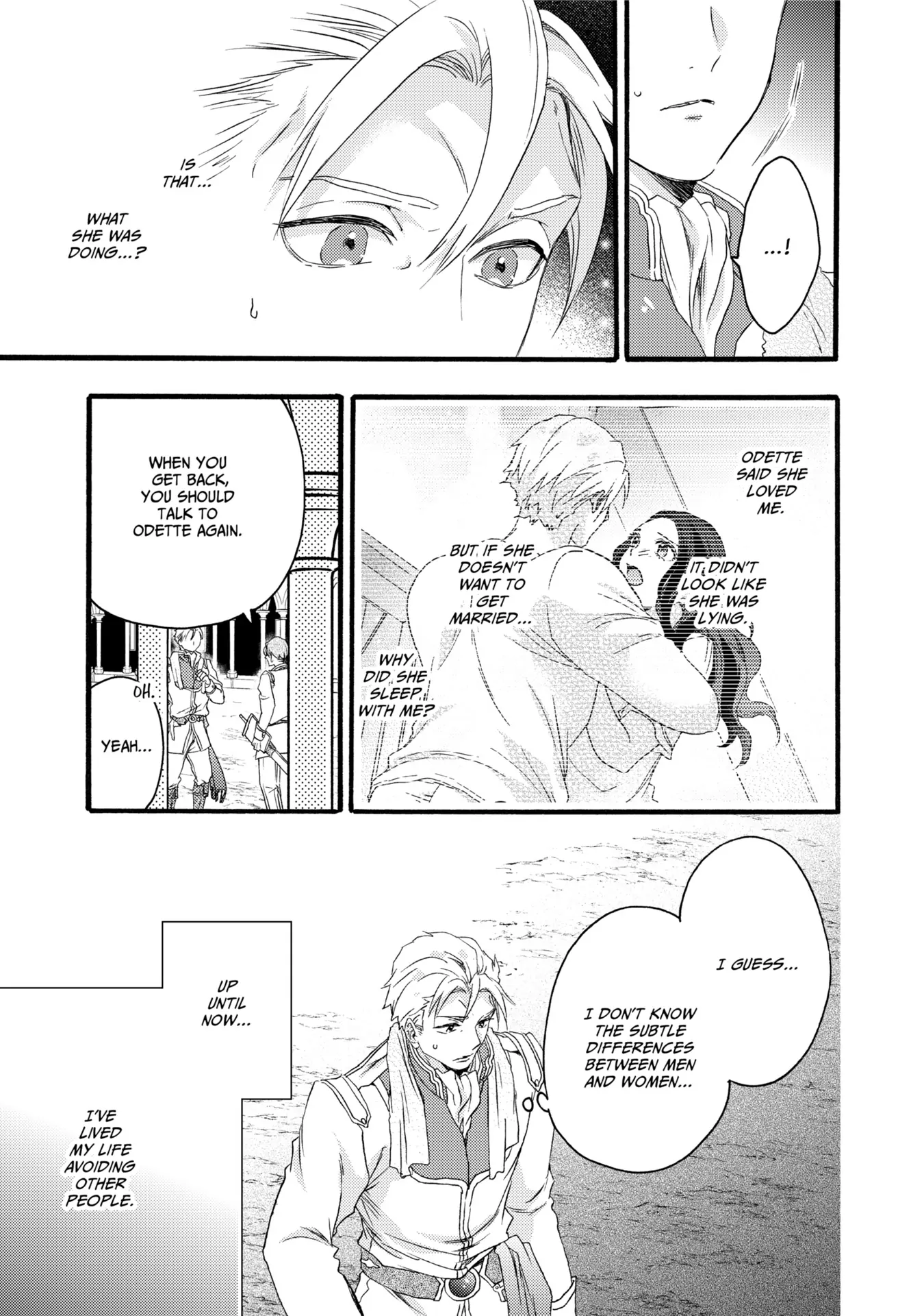 Captive Love: The Knight Captain I Took Care of Seems to Be Doting on Me Chapter 25 - Page 1