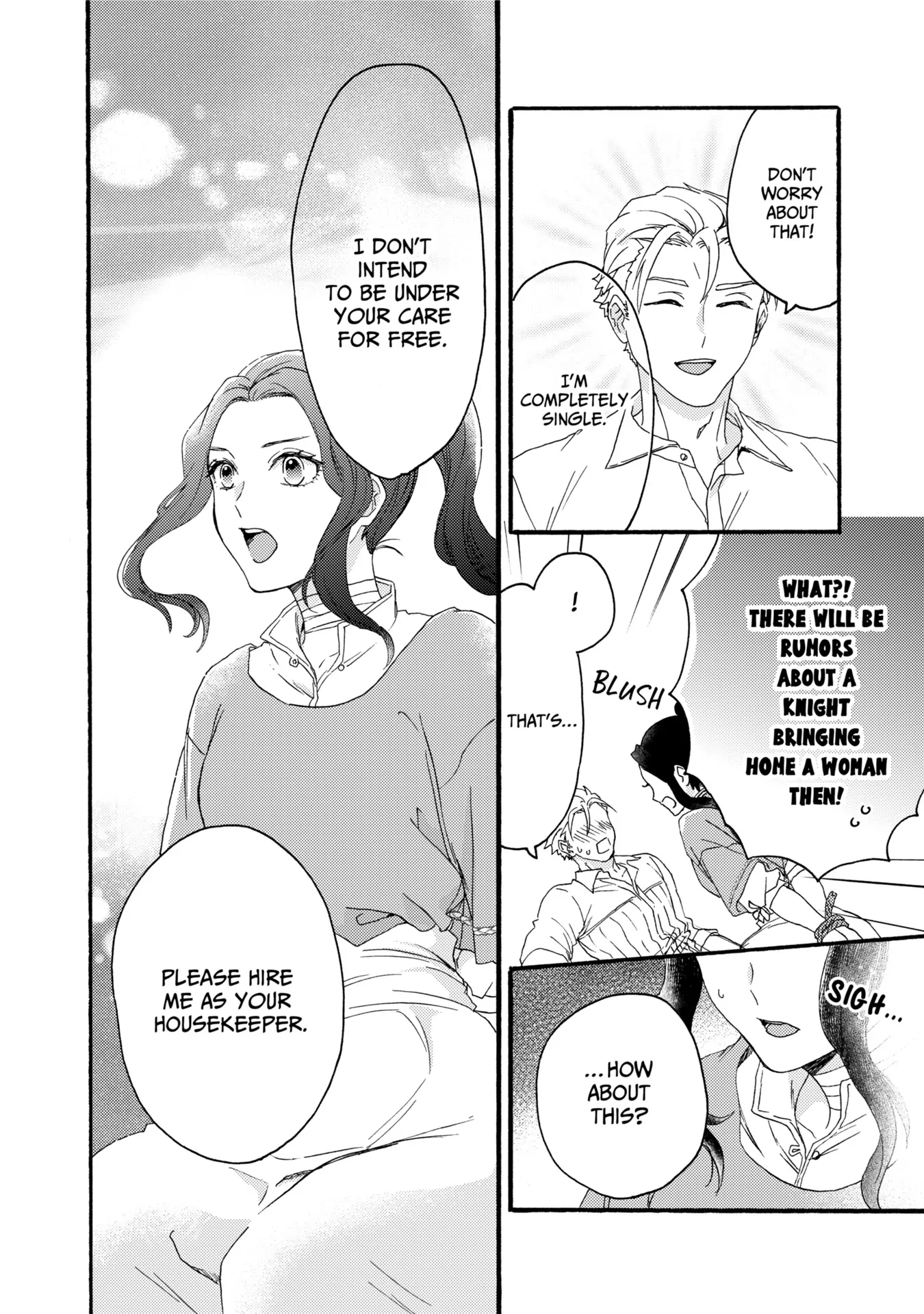 Captive Love: The Knight Captain I Took Care of Seems to Be Doting on Me Chapter 4 - Page 4