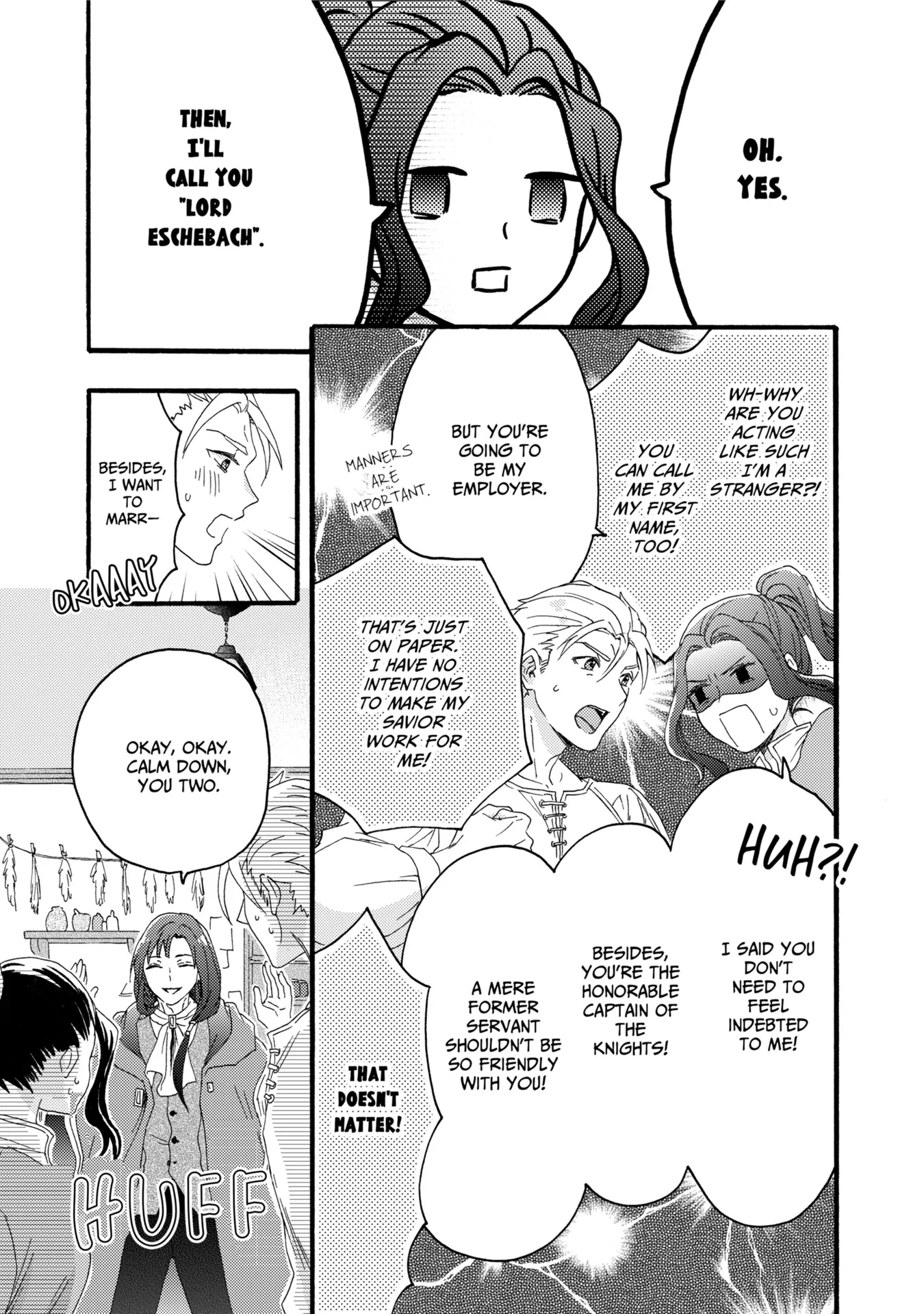 Captive Love: The Knight Captain I Took Care of Seems to Be Doting on Me Chapter 5 - Page 1
