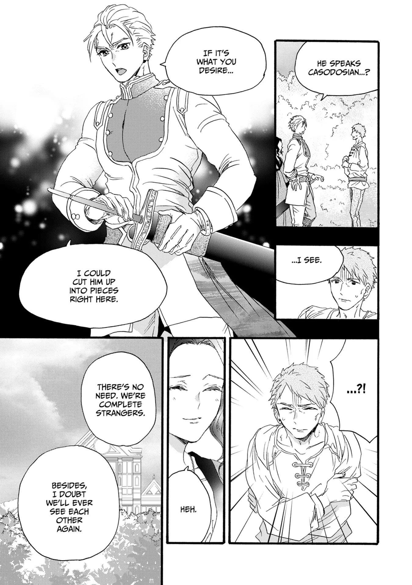 Captive Love: The Knight Captain I Took Care of Seems to Be Doting on Me Chapter 71 - Page 1