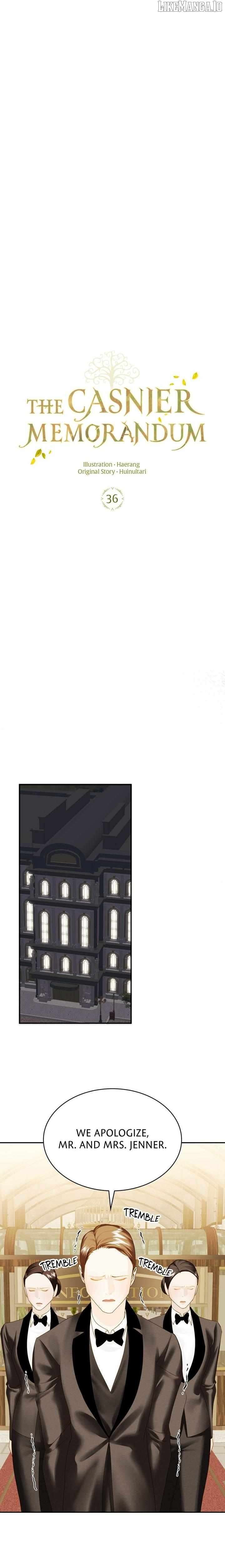 Cassnier’s Secret Memoirs Chapter 36 - Page 3