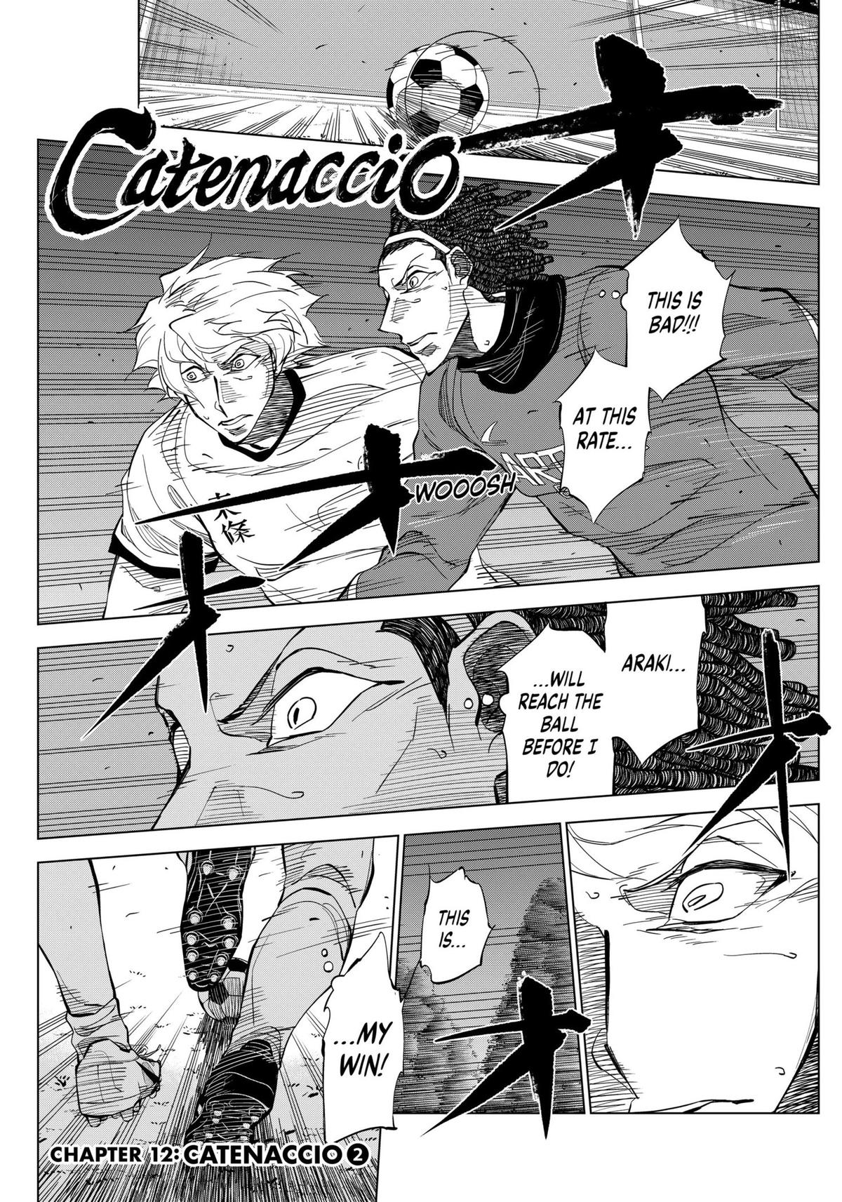 Catenaccio Chapter 12 - Page 1