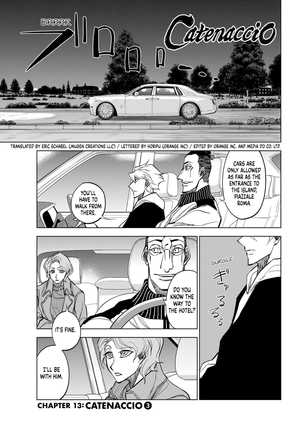 Catenaccio Chapter 13 - Page 1