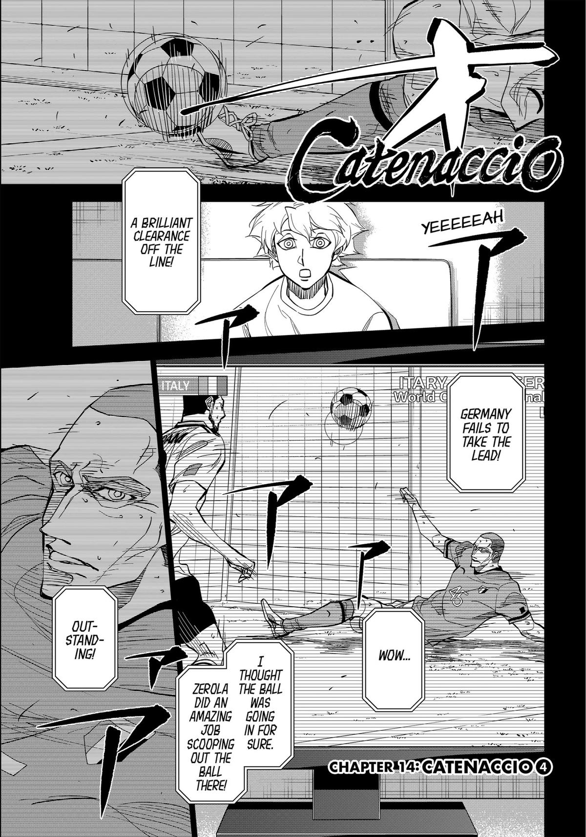Catenaccio Chapter 14 - Page 1
