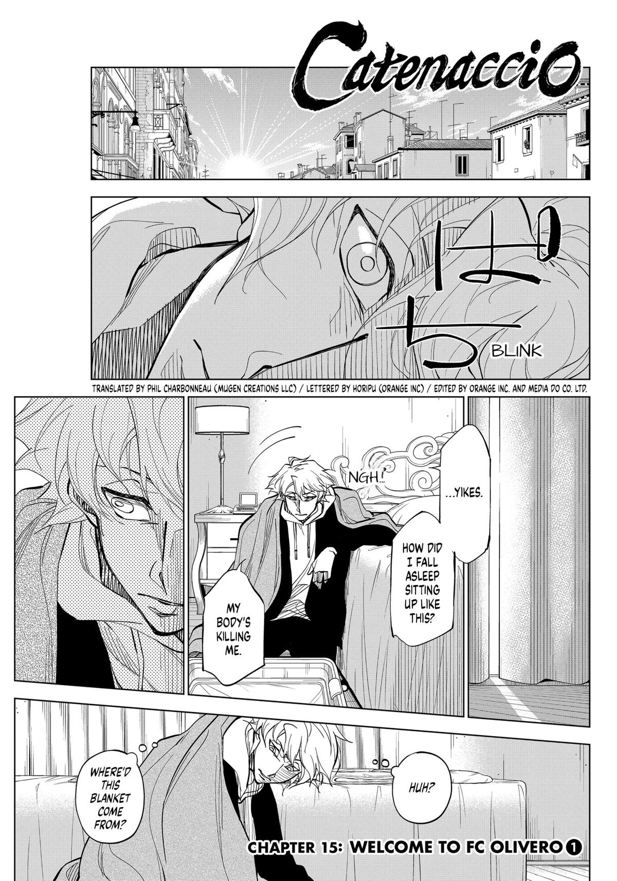Catenaccio Chapter 15 - Page 1