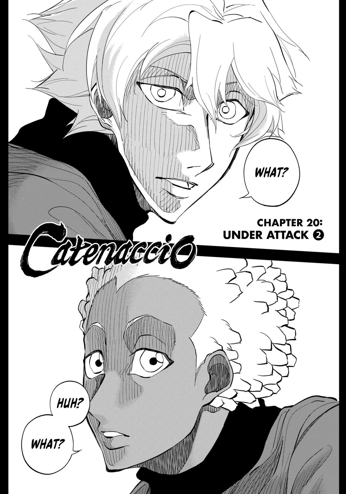 Catenaccio Chapter 20 - Page 1