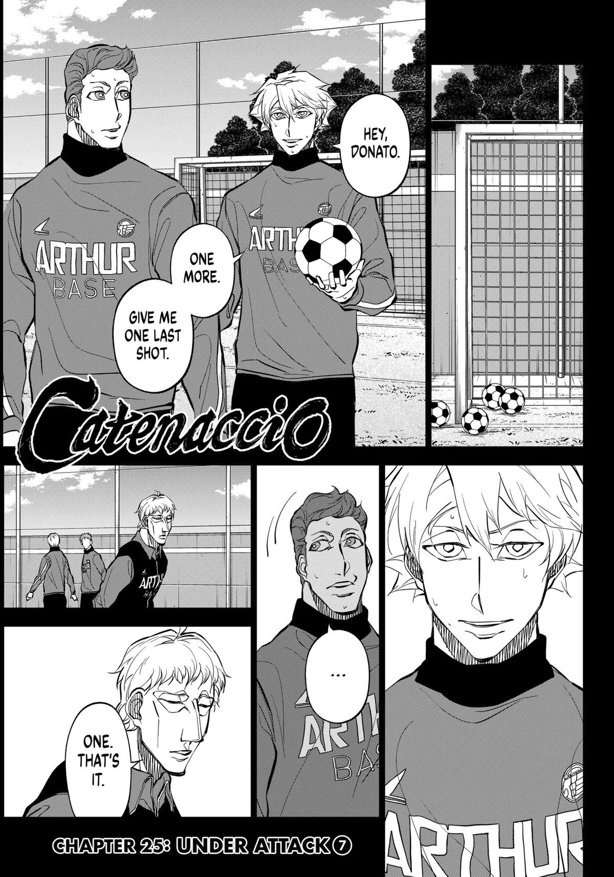 Catenaccio Chapter 25 - Page 1