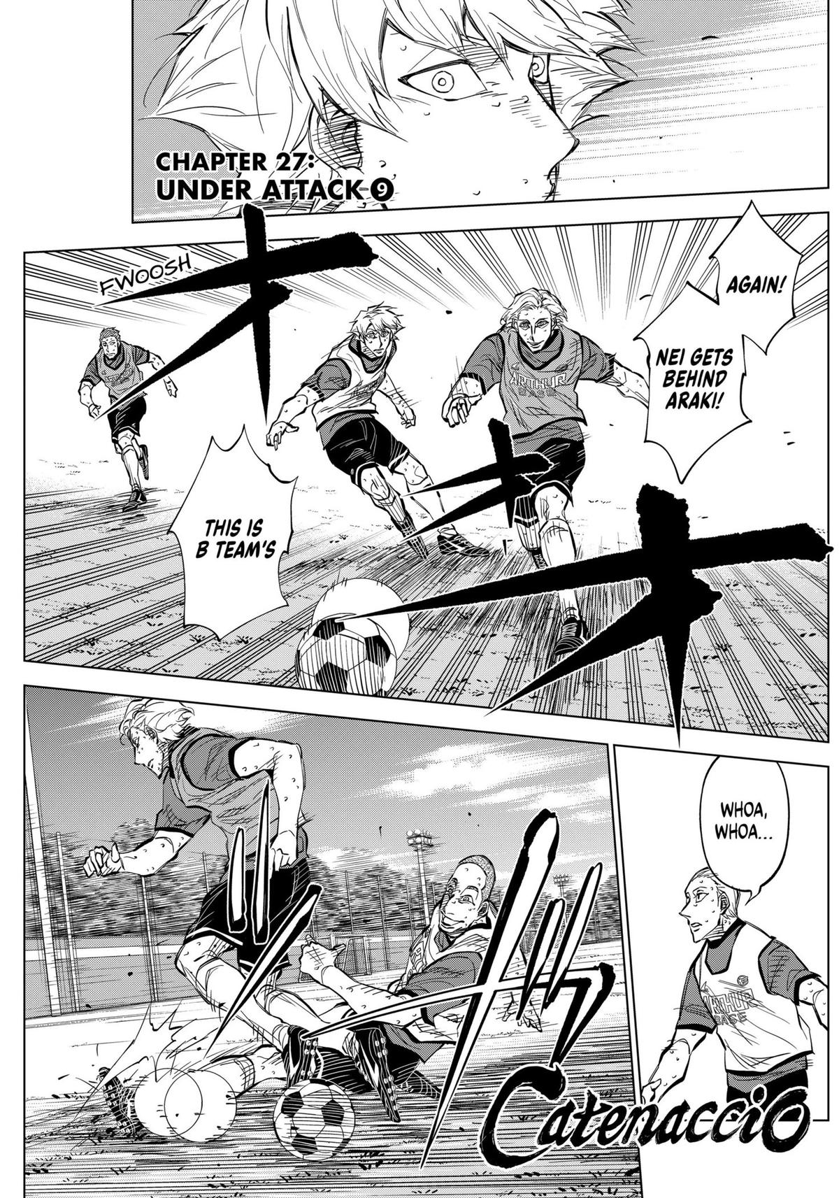 Catenaccio Chapter 27 - Page 1