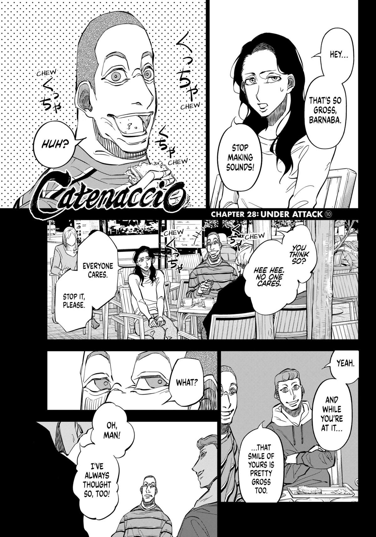 Catenaccio Chapter 28 - Page 1
