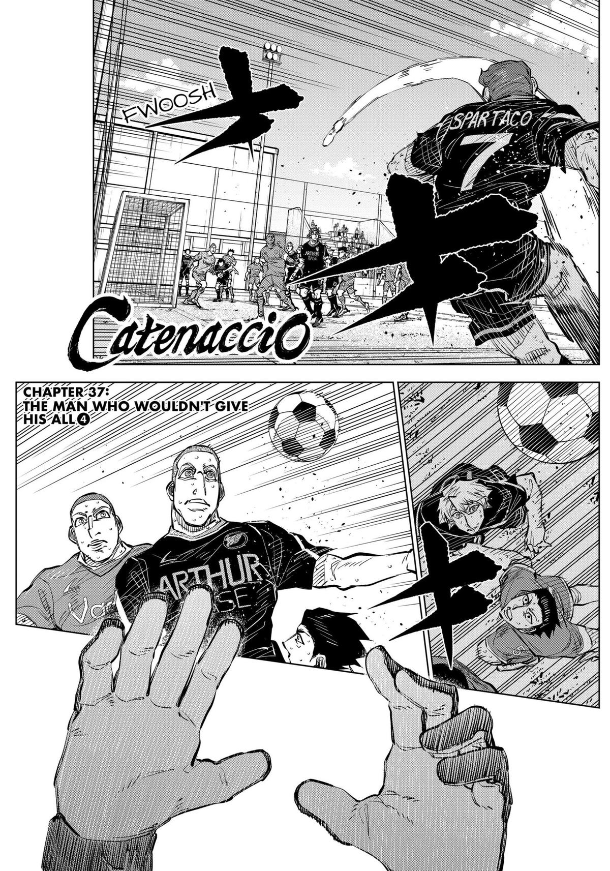 Catenaccio Chapter 37 - Page 1
