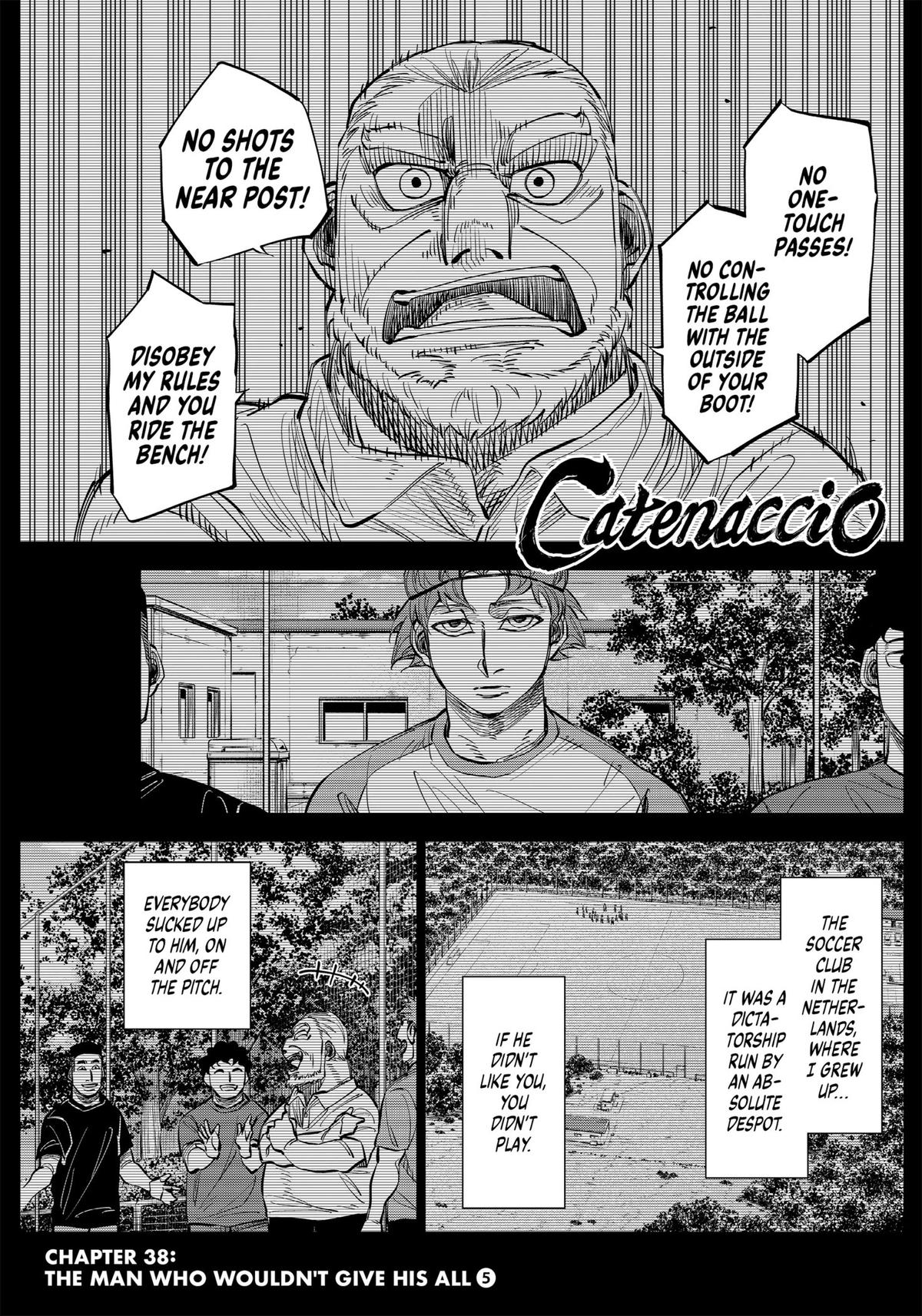 Catenaccio Chapter 38 - Page 1