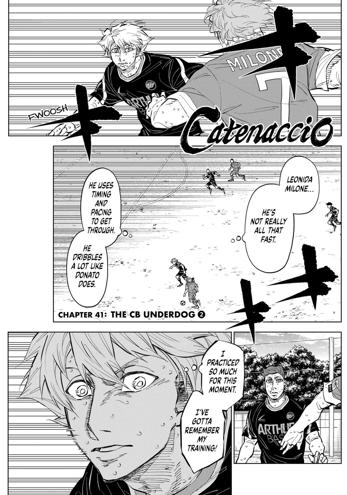 Catenaccio Chapter 41 - Page 1