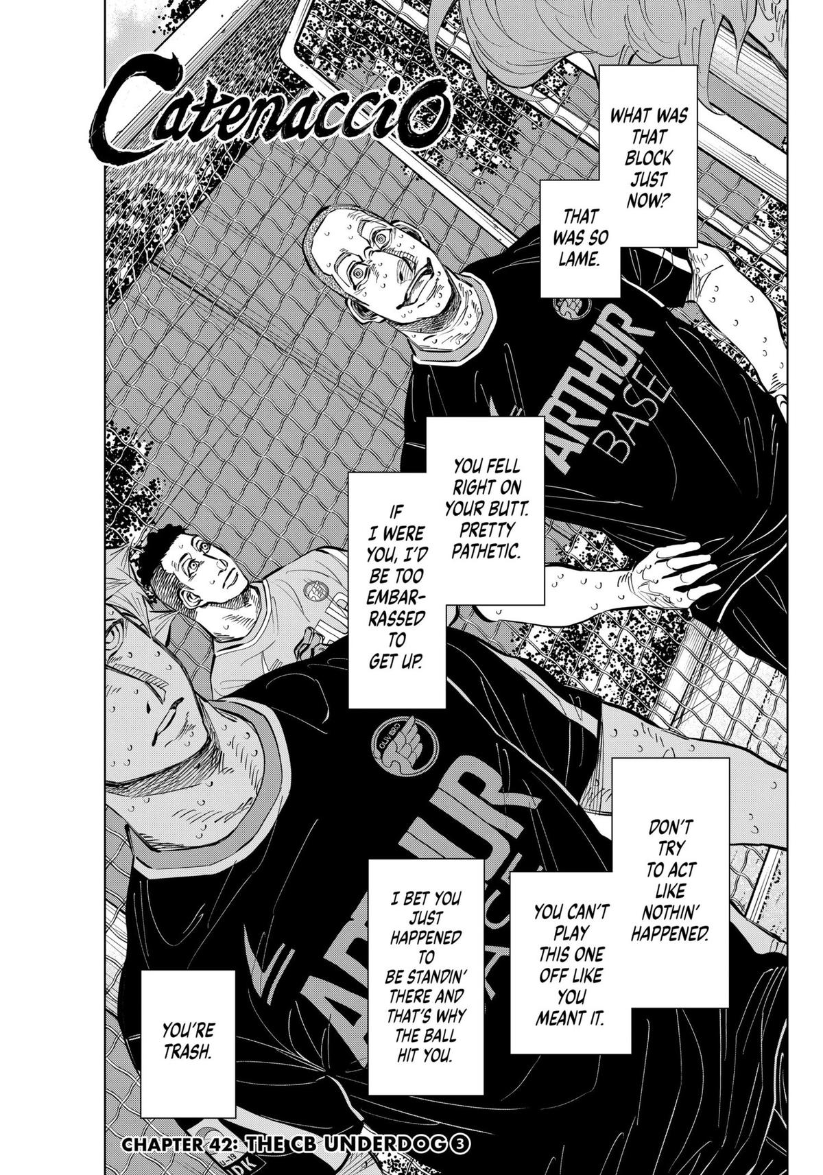 Catenaccio Chapter 42 - Page 1