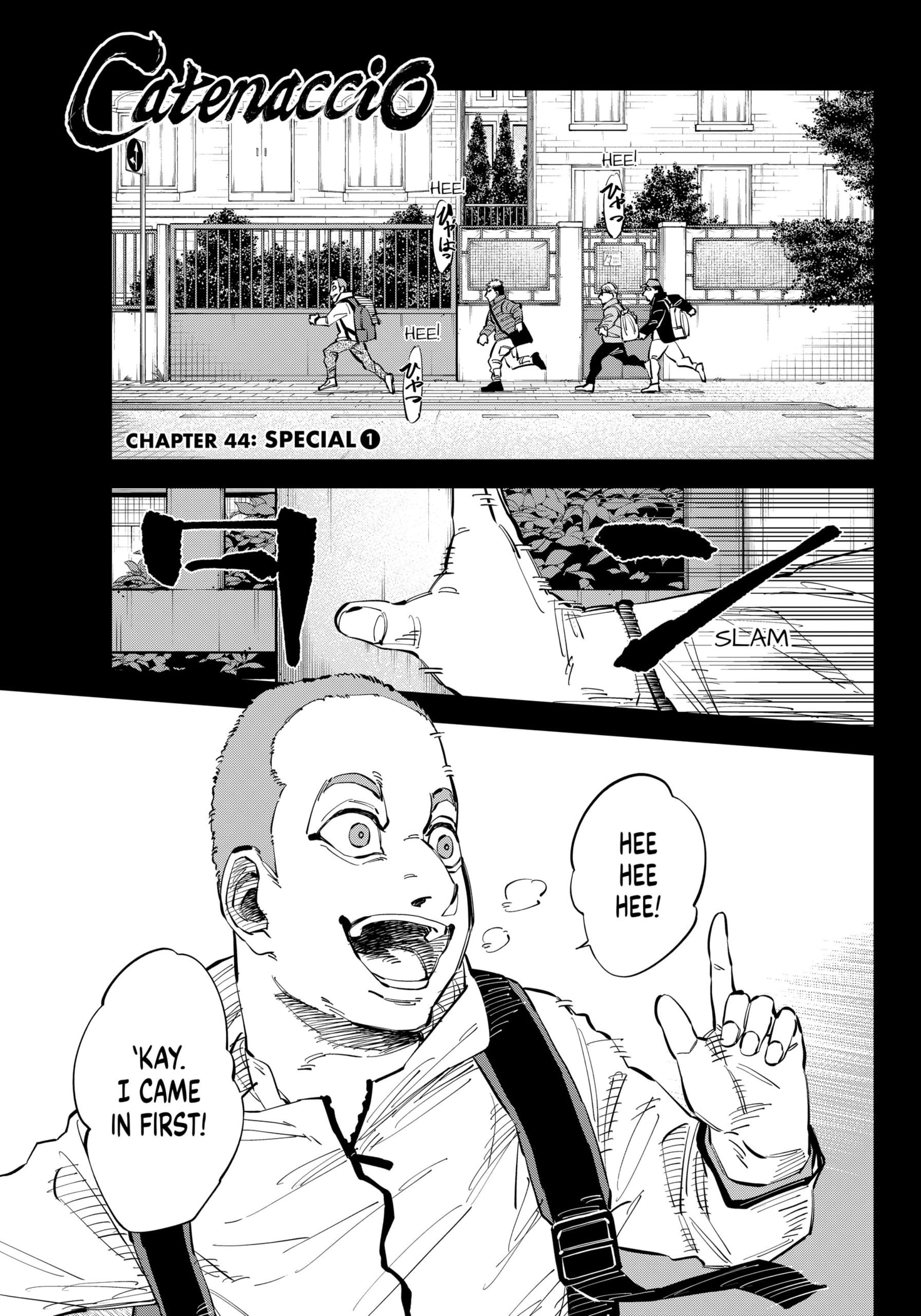 Catenaccio Chapter 44 - Page 1