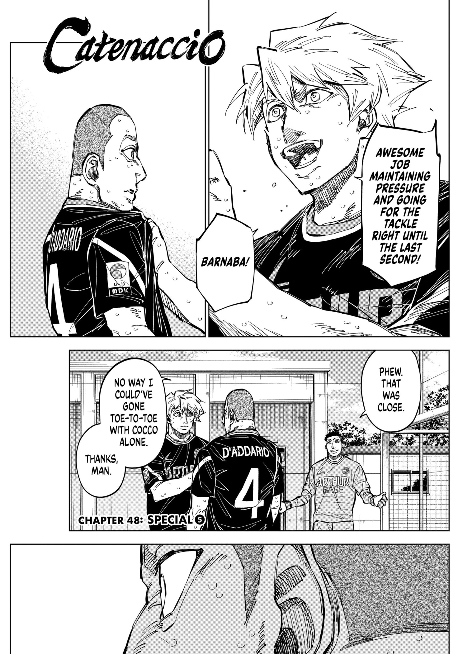 Catenaccio Chapter 48 - Page 1