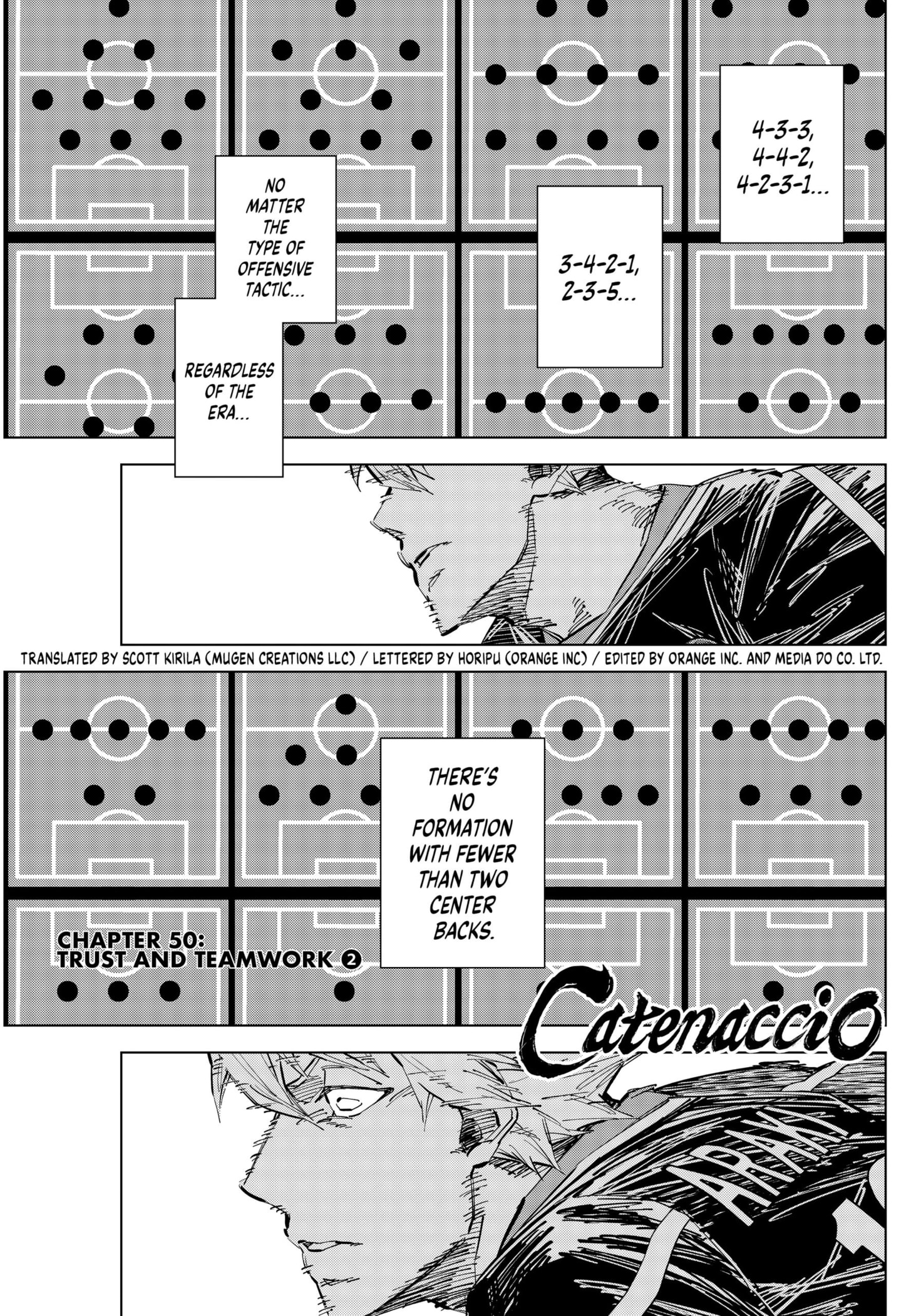 Catenaccio Chapter 50 - Page 1