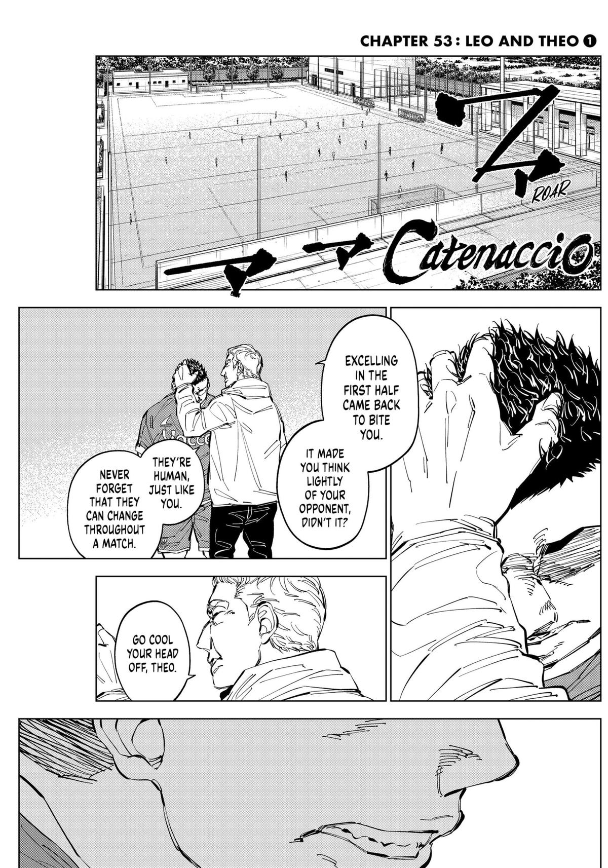 Catenaccio Chapter 53 - Page 1