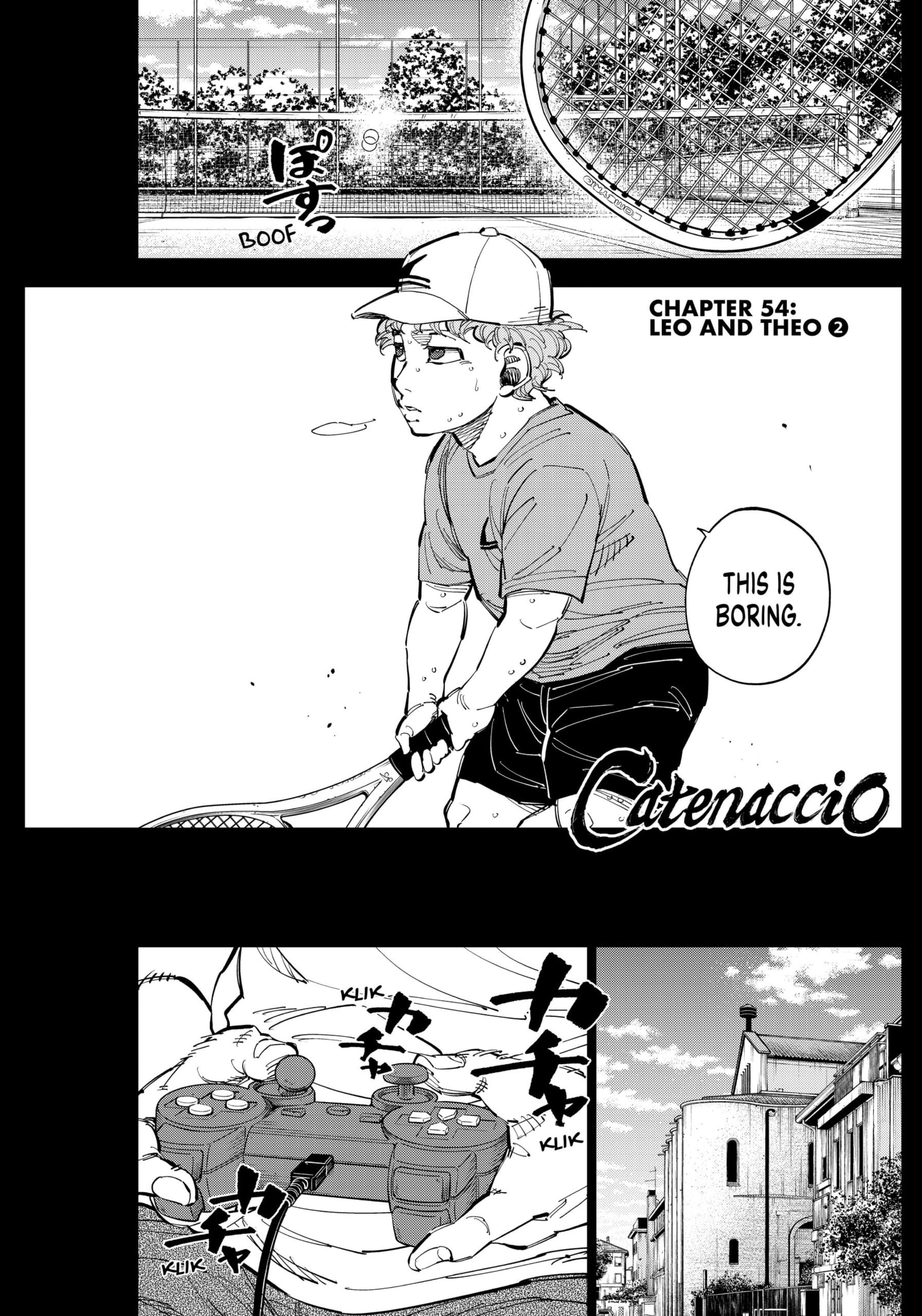 Catenaccio Chapter 54 - Page 1