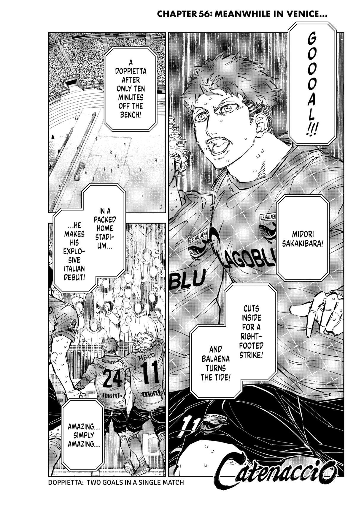 Catenaccio Chapter 56 - Page 1