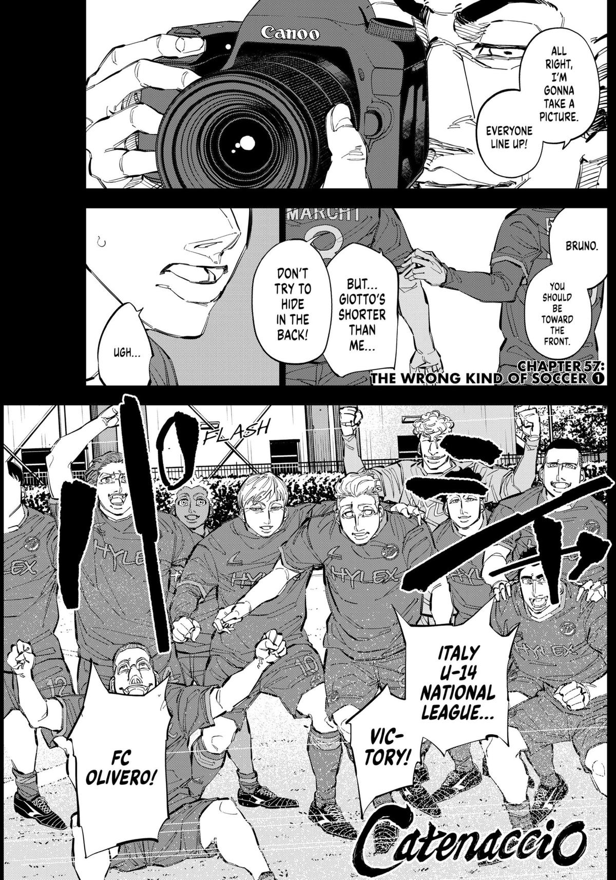 Catenaccio Chapter 57 - Page 1