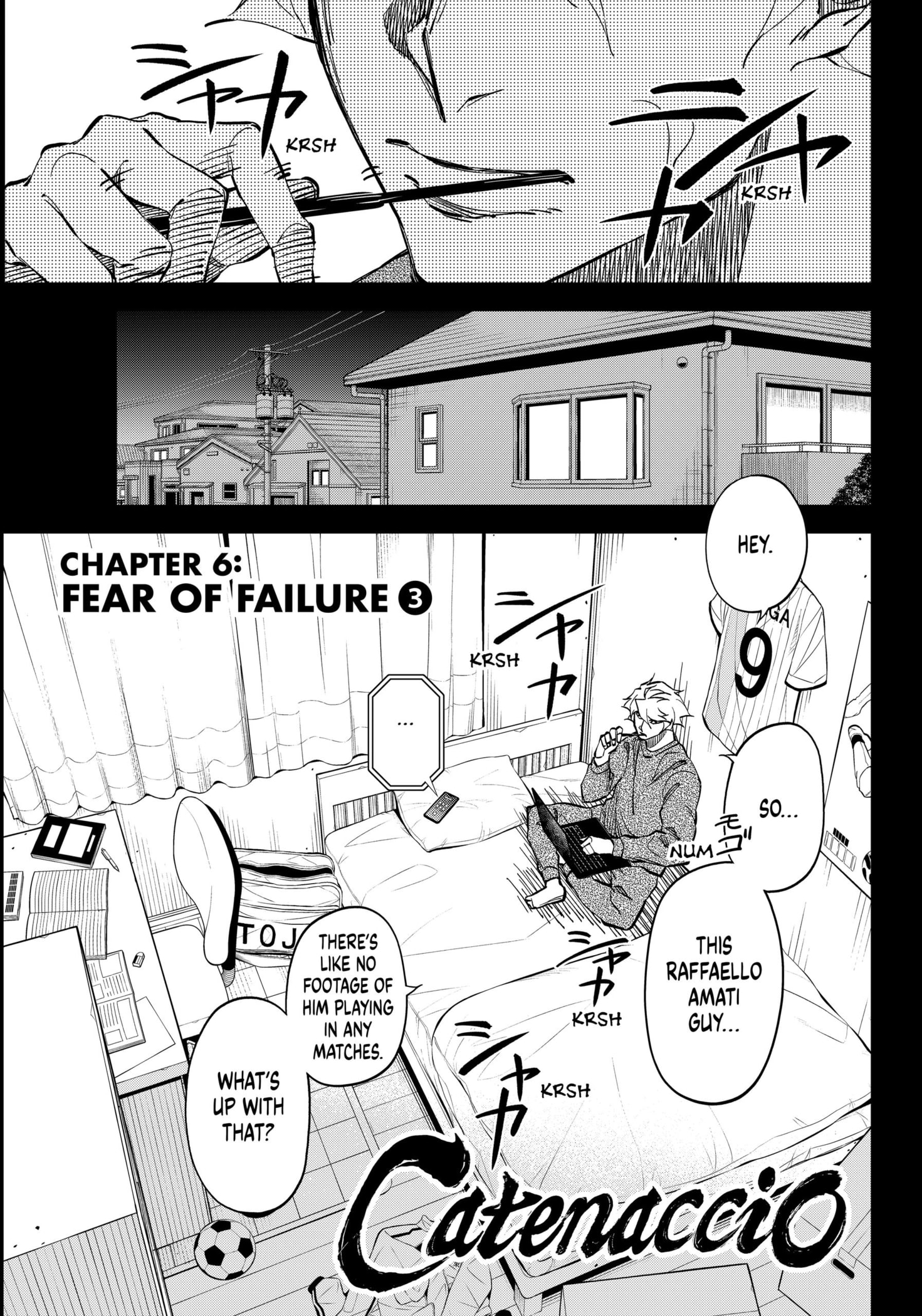 Catenaccio Chapter 6 - Page 1
