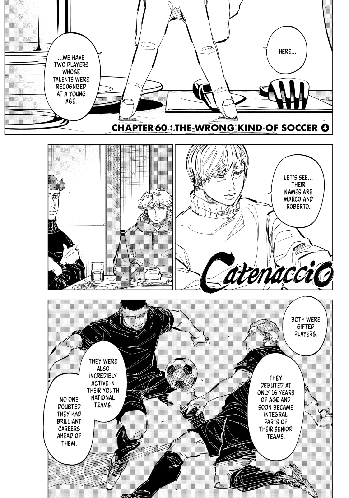 Catenaccio Chapter 60 - Page 1