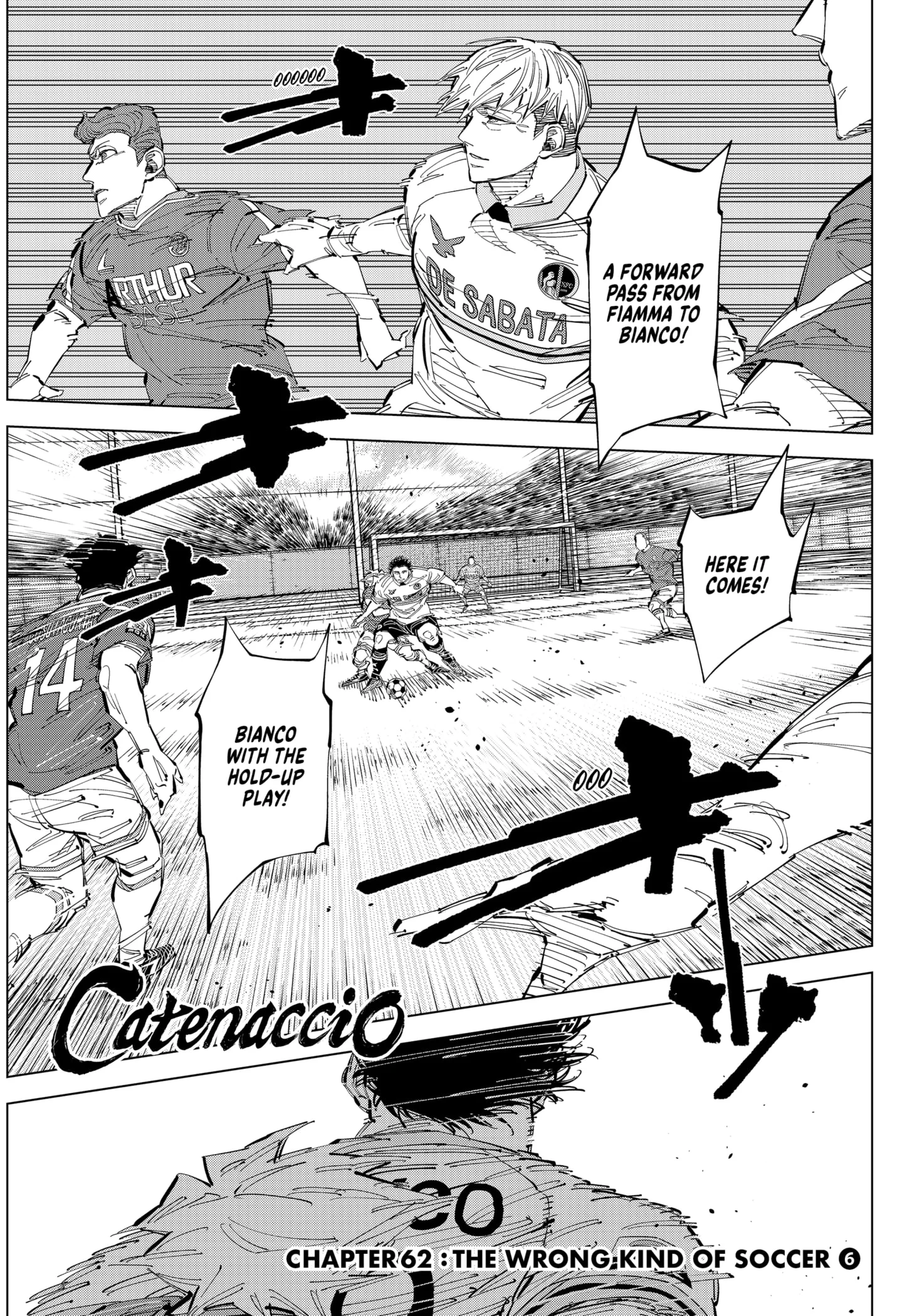 Catenaccio Chapter 62 - Page 1