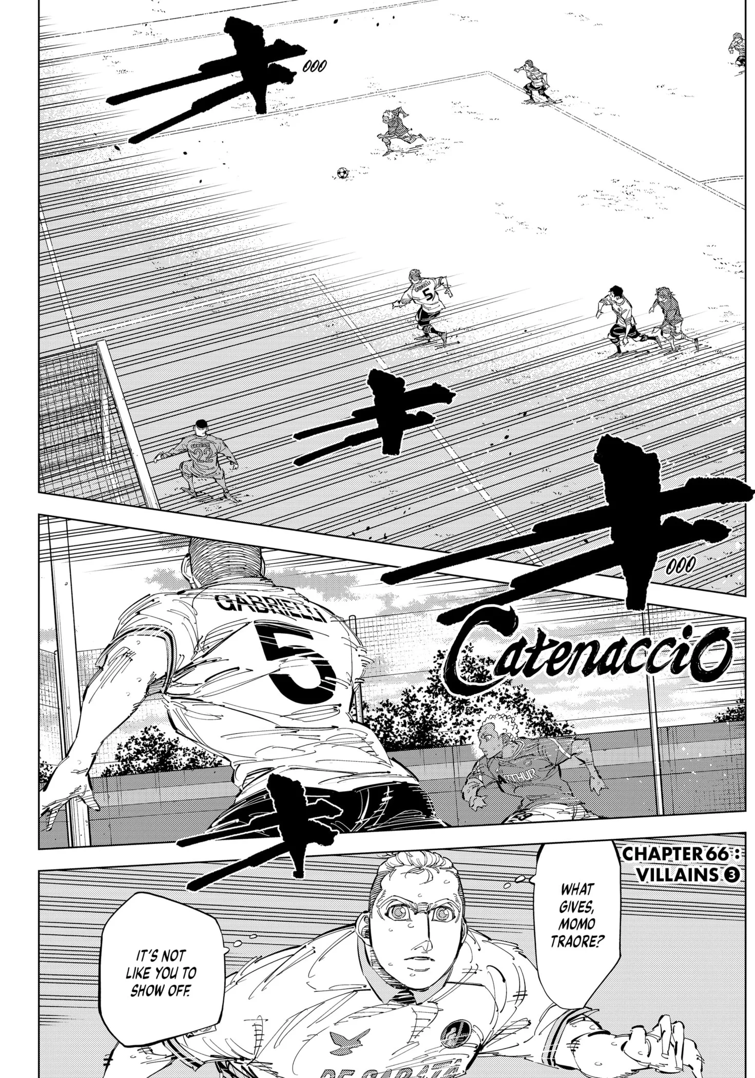 Catenaccio Chapter 66 - Page 1