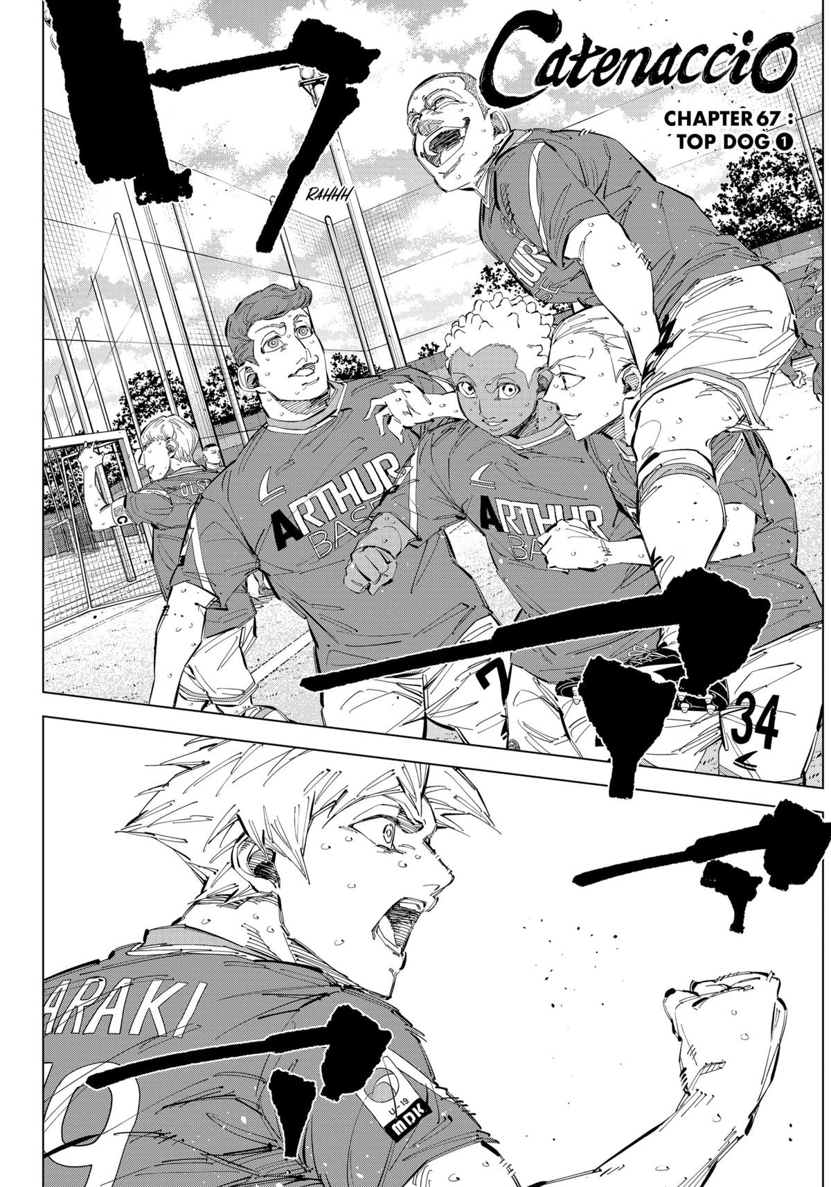 Catenaccio Chapter 67 - Page 1