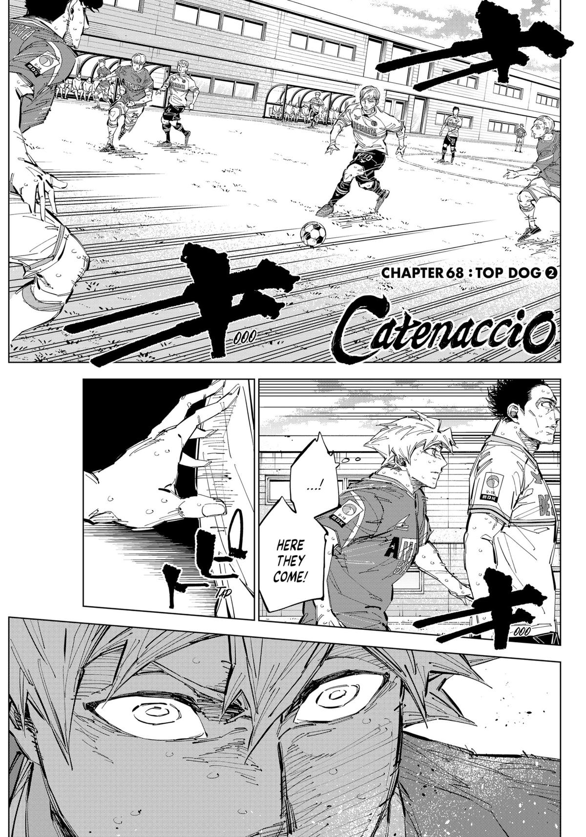 Catenaccio Chapter 68 - Page 1