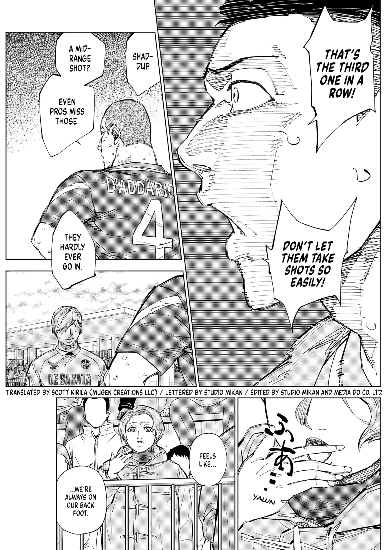 Catenaccio Chapter 69 - Page 3