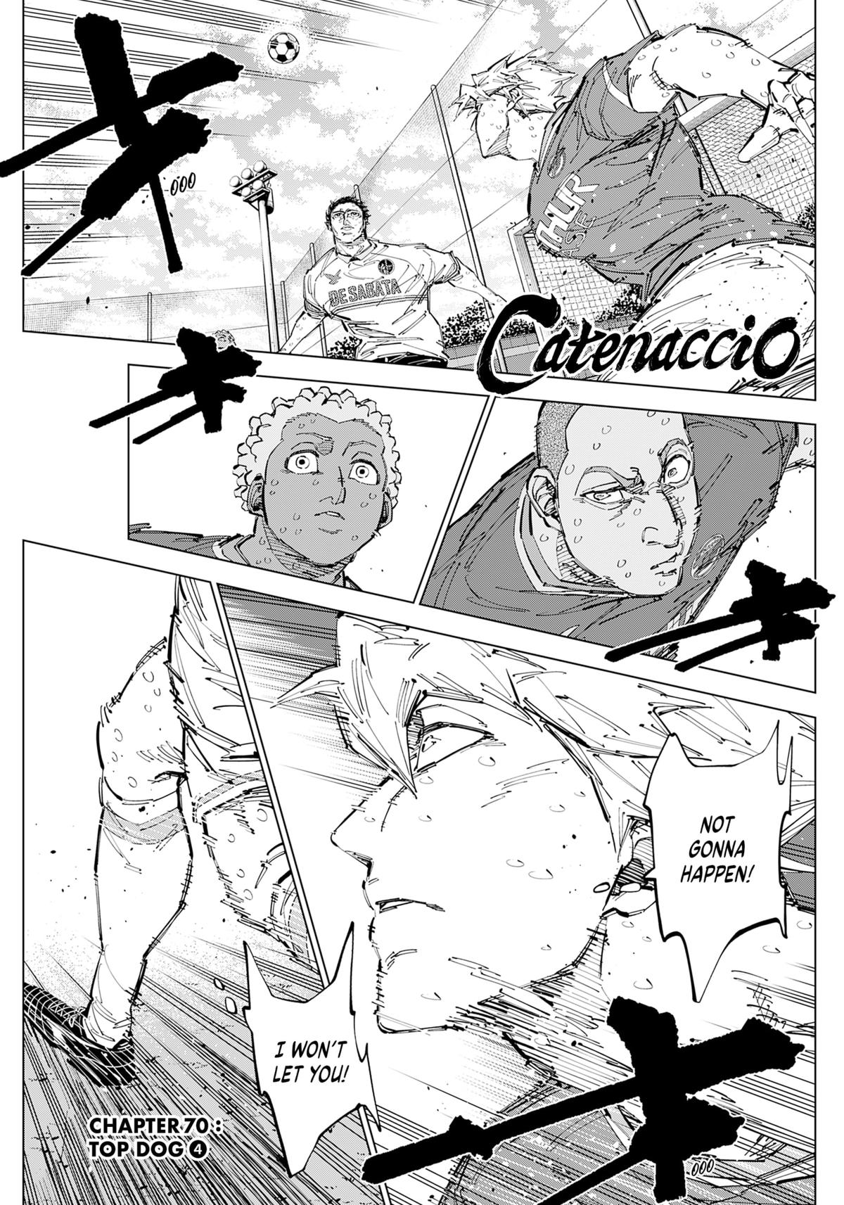 Catenaccio Chapter 70 - Page 1