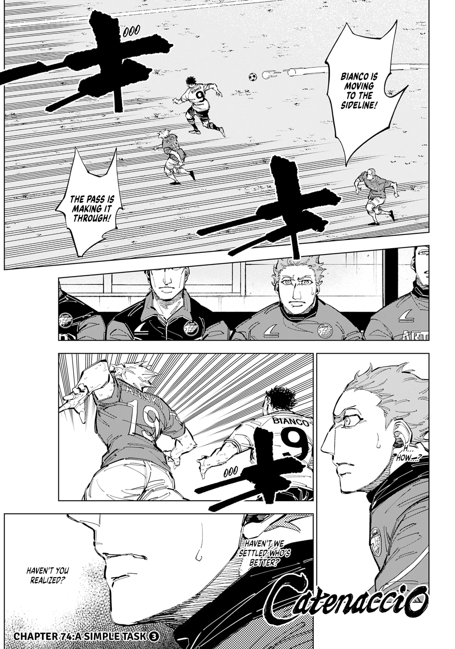 Catenaccio Chapter 74 - Page 1
