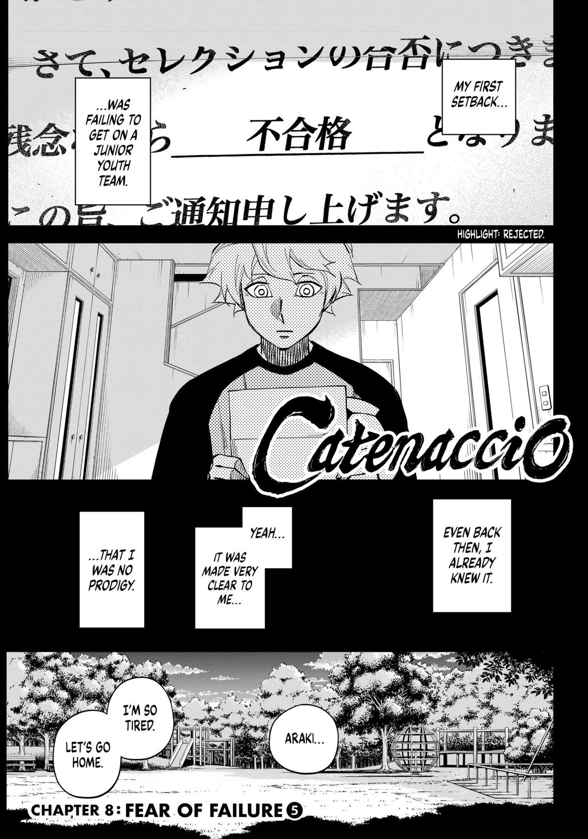 Catenaccio Chapter 8 - Page 1