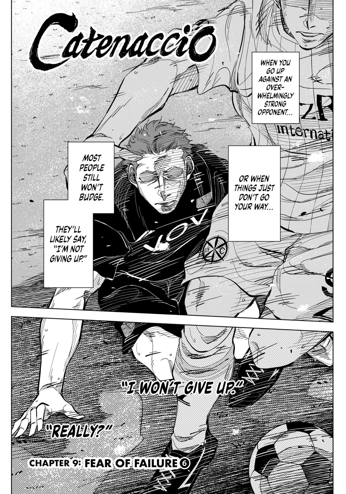 Catenaccio Chapter 9 - Page 1