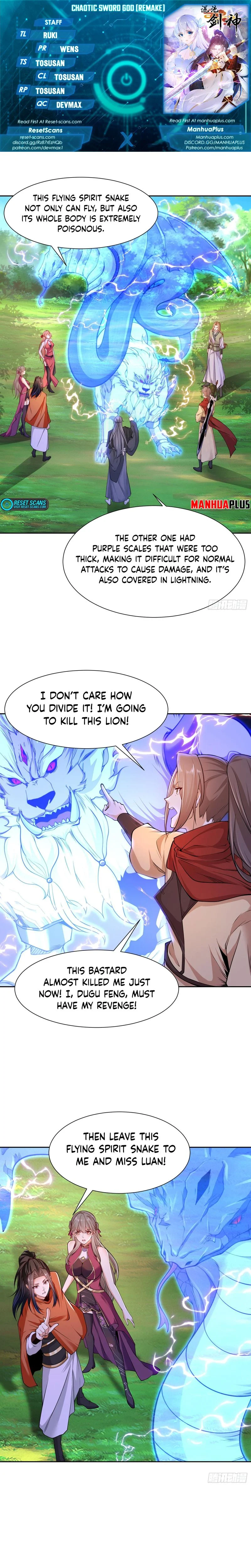 Chaotic Sword God (Remake) Chapter 114 - Page 1