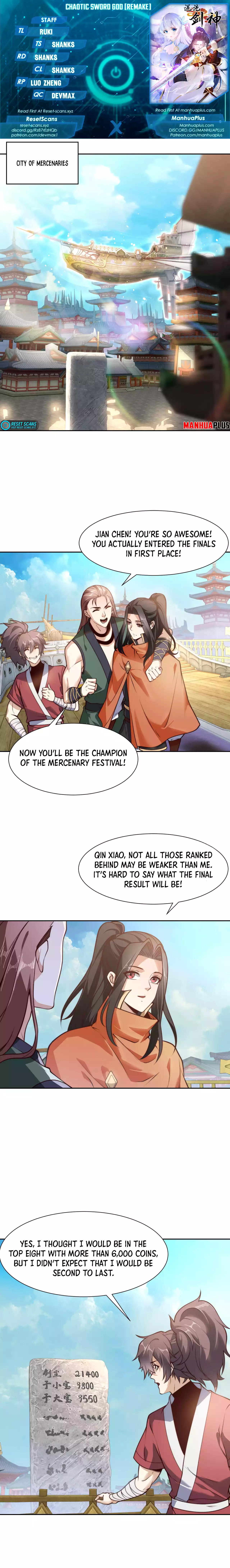 Chaotic Sword God (Remake) Chapter 121 - Page 1