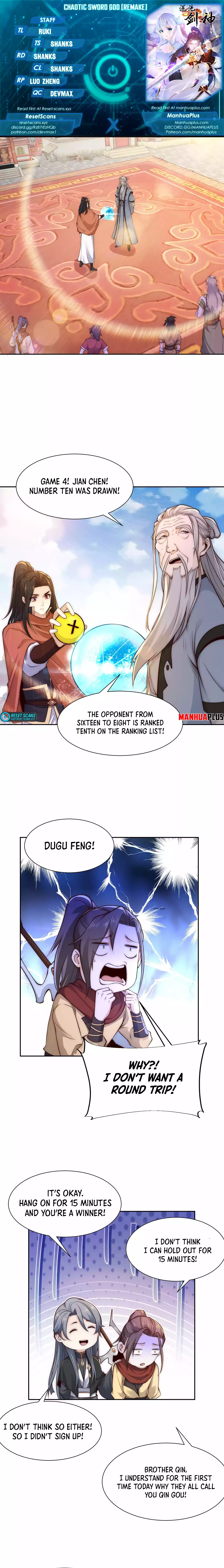 Chaotic Sword God (Remake) Chapter 123 - Page 1